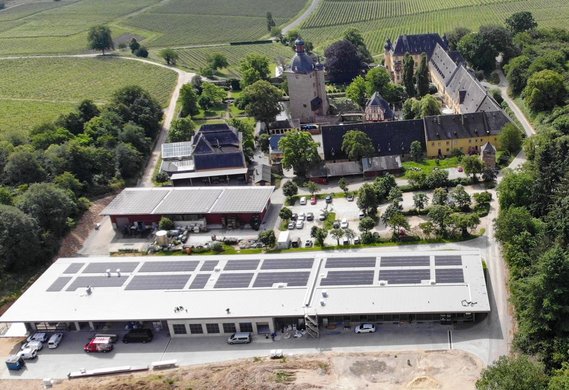 Weingut Schloss Vollrads mit neuem Keller - Foto: Schloss Vollrads