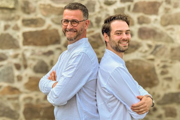 Jens Pietzonka und Friede Hofmann - Fotos: Ulrich van Stipriaan