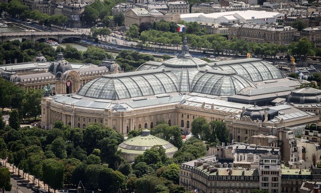 Das für die Olympischen Spiele neu renovierte Grand Palais in Paris - IMAGO / ABACAPRESS
